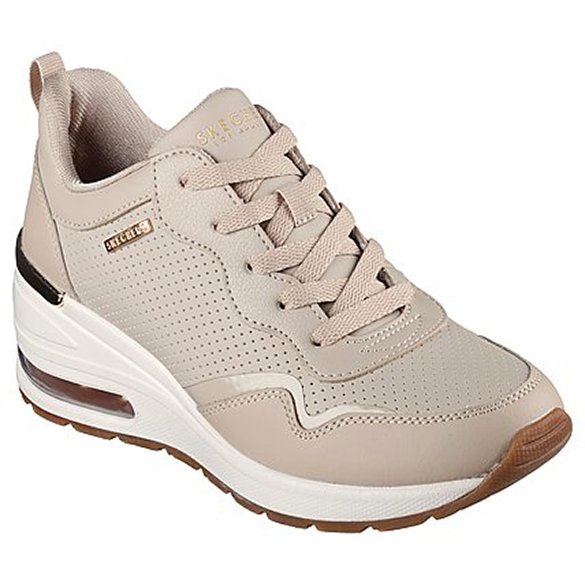 Zapatillas Deportivas Caminar Mujer Skechers 155399_TPE Topo con Cordones 2/5
