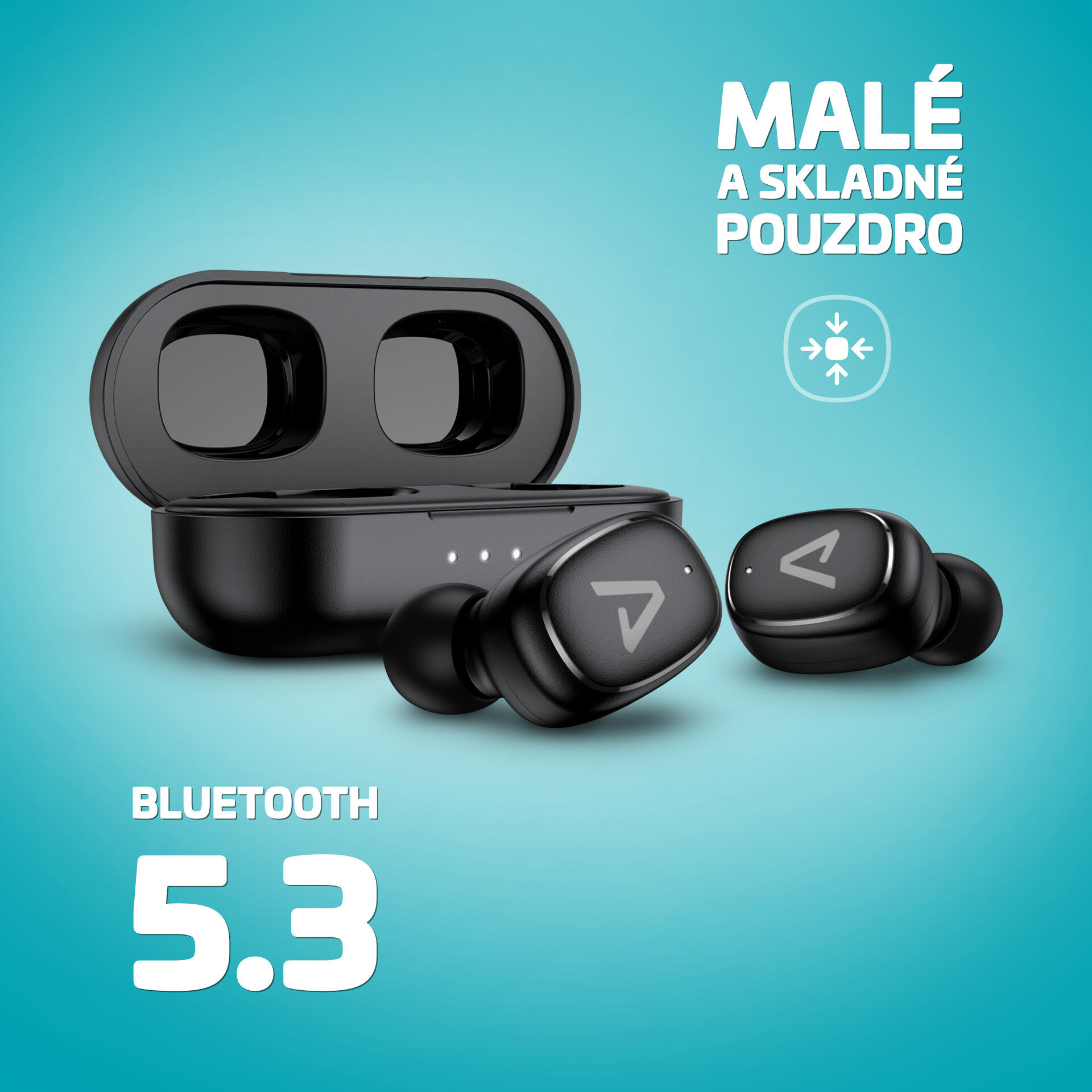 Dots3 Play True Wireless špuntová sluchátka, výdrž 38h, kvalitní mikrofon 4/7