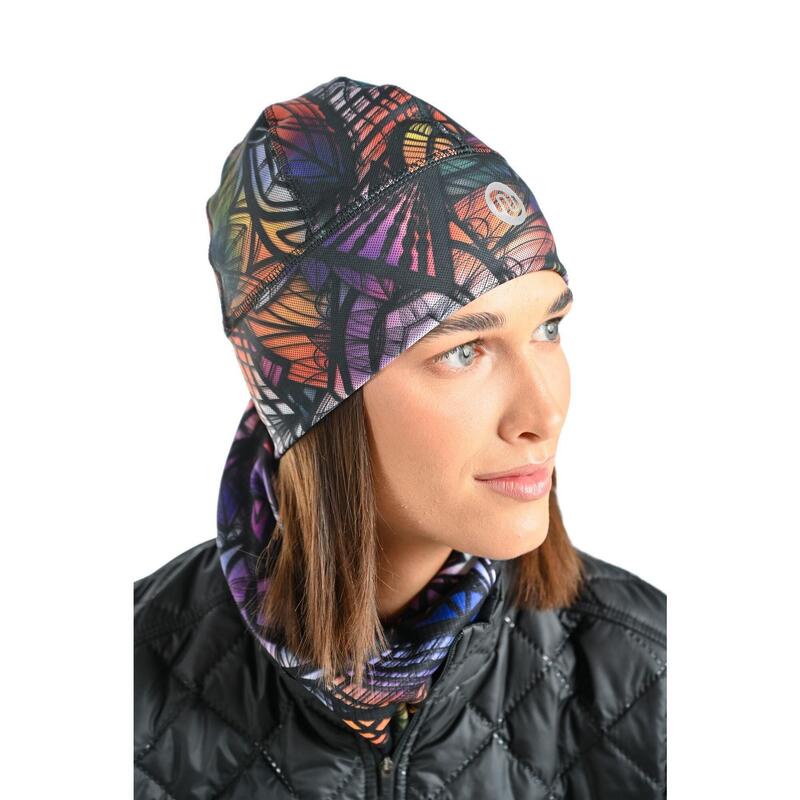 Czapka krótka ocieplana do biegania Unisex Nessi Sportswear