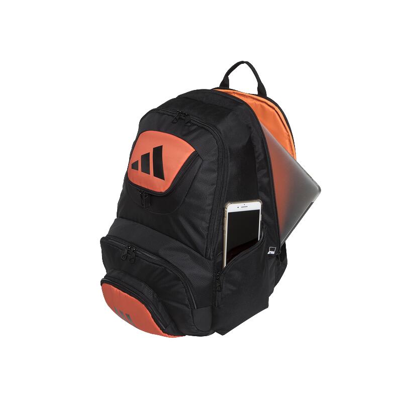 Zaino Adidas Protour 3.2 Nero Arancione 3/5