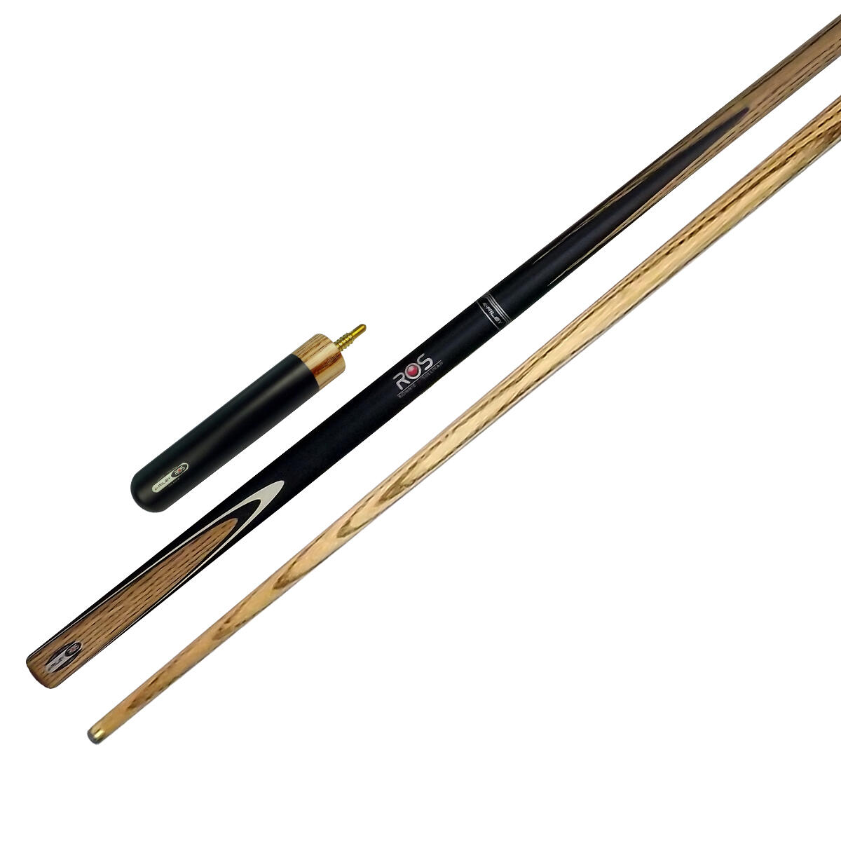 RILEY Riley Ronnie O'Sullivan 2 Piece North American Ash Snooker Cue with Extension