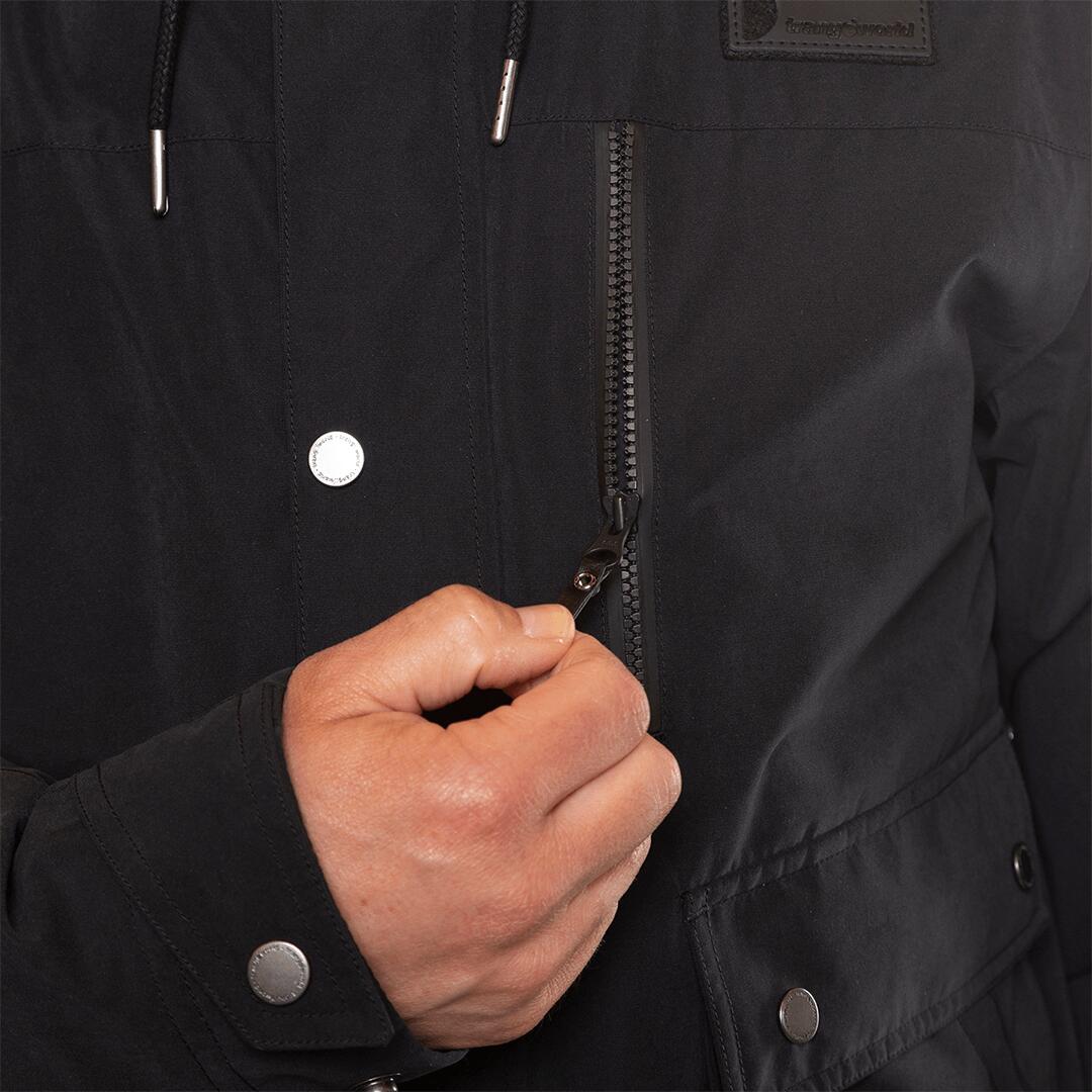 Chaqueta para Hombre Trangoworld Padma termic Negro/Negro Impermeable 5/7