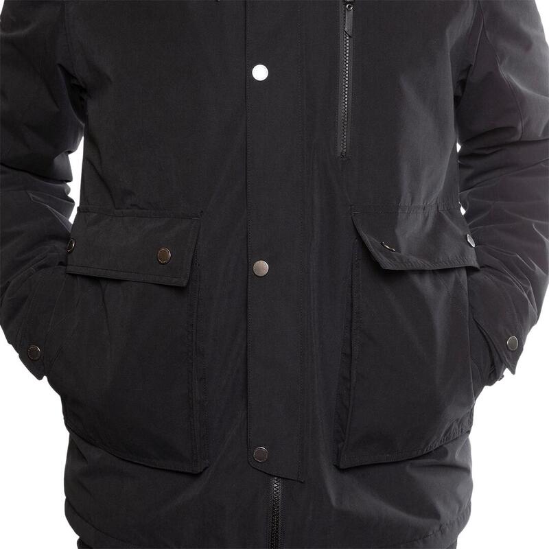 Chaqueta para Hombre Trangoworld Padma termic Negro/Negro