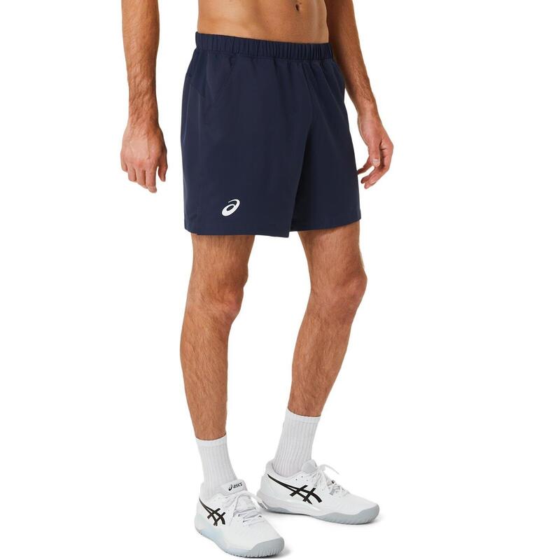 Court 7in Short Homme Bleu Foncé