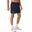 Court 7in Short Homme Bleu Foncé