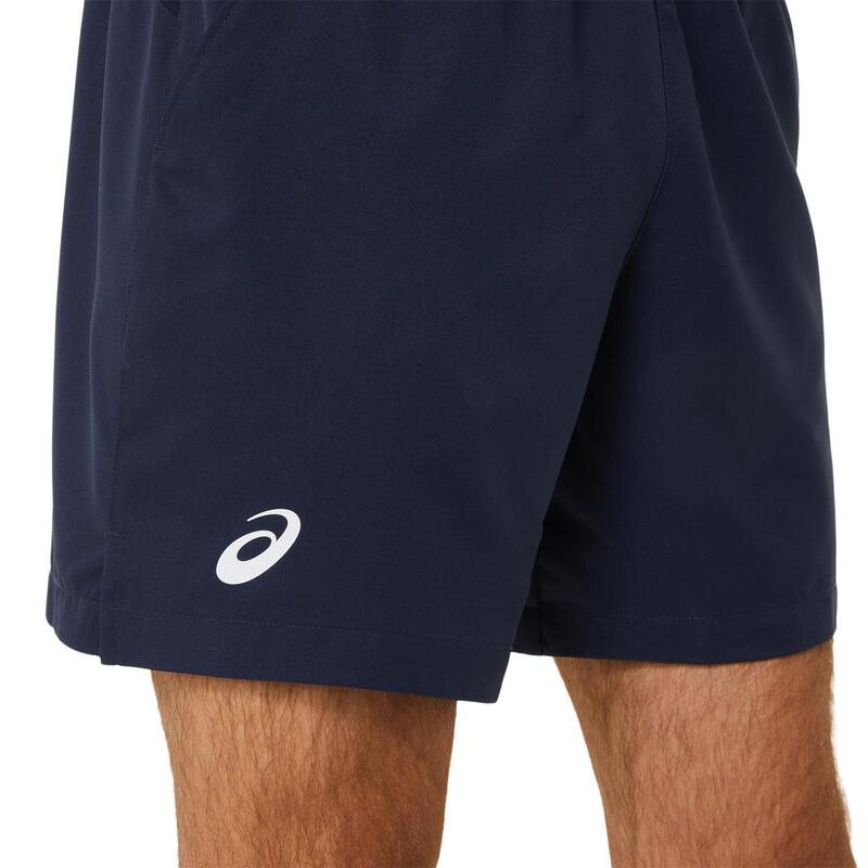 Court 7in Short Homme Bleu Foncé