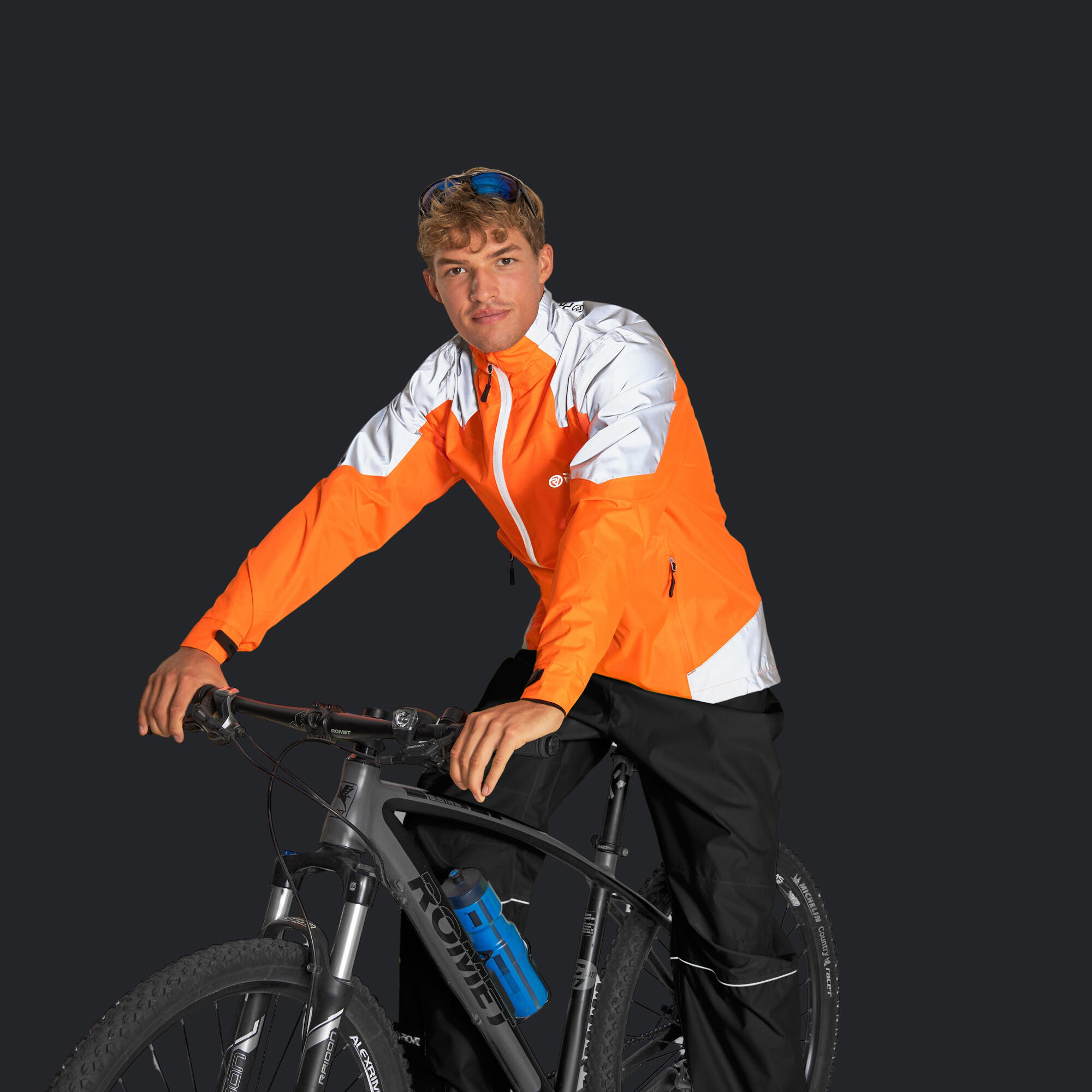 Proviz Men's Nightrider Reflective Waterproof Cycling Jacket PROVIZ