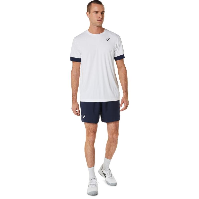 Court 7in Short Homme Bleu Foncé