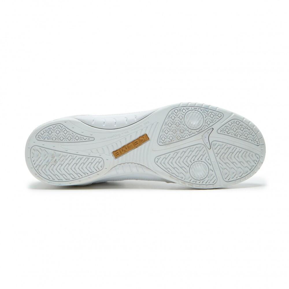 Scarpe Da Calcio Futsal Unisex Kelme Elite Bianco E Oro 5/5