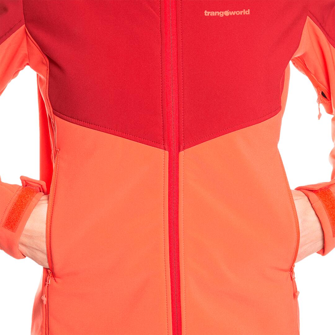 Chaqueta acolchada para Mujer Trangoworld Senjo Rojo/Rojo 5/7