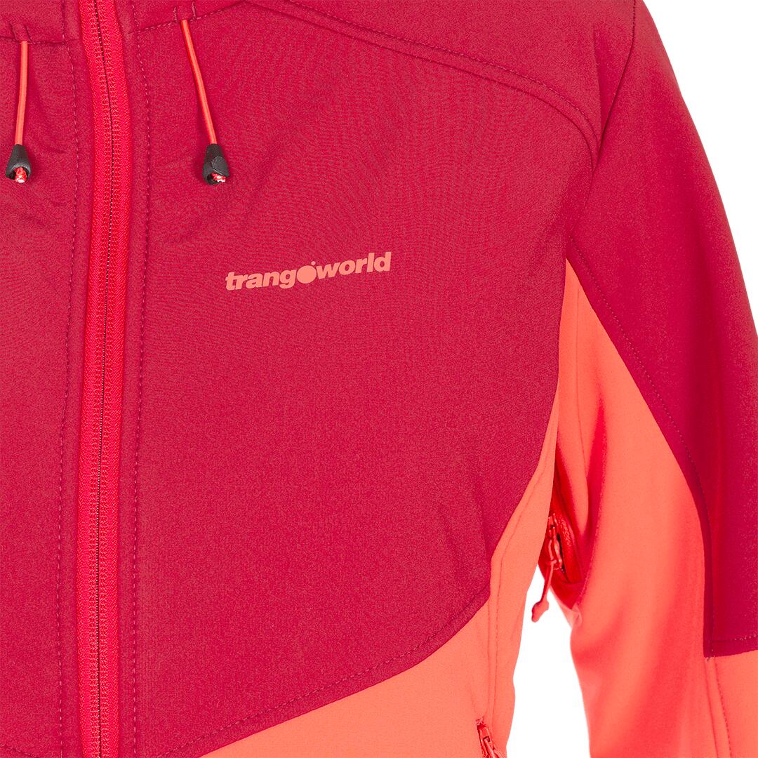 Chaqueta acolchada para Mujer Trangoworld Senjo Rojo/Rojo 2/7