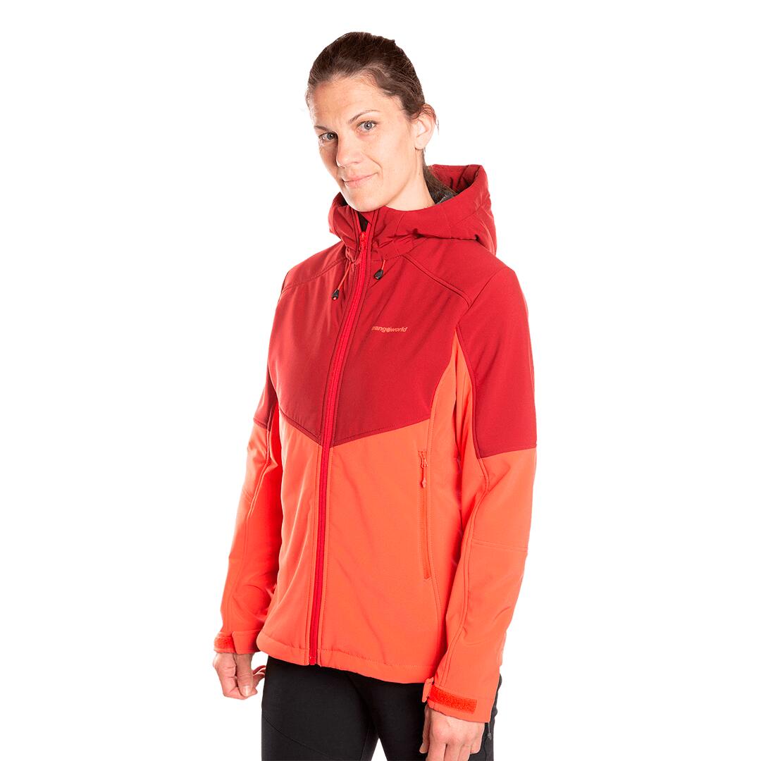 Chaqueta acolchada para Mujer Trangoworld Senjo Rojo/Rojo 3/7
