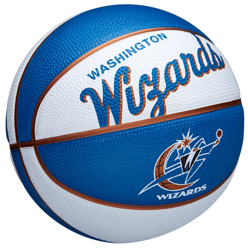 Kosárlabda Wilson Team Retro Washington Wizards Mini Ball, 3-as méret