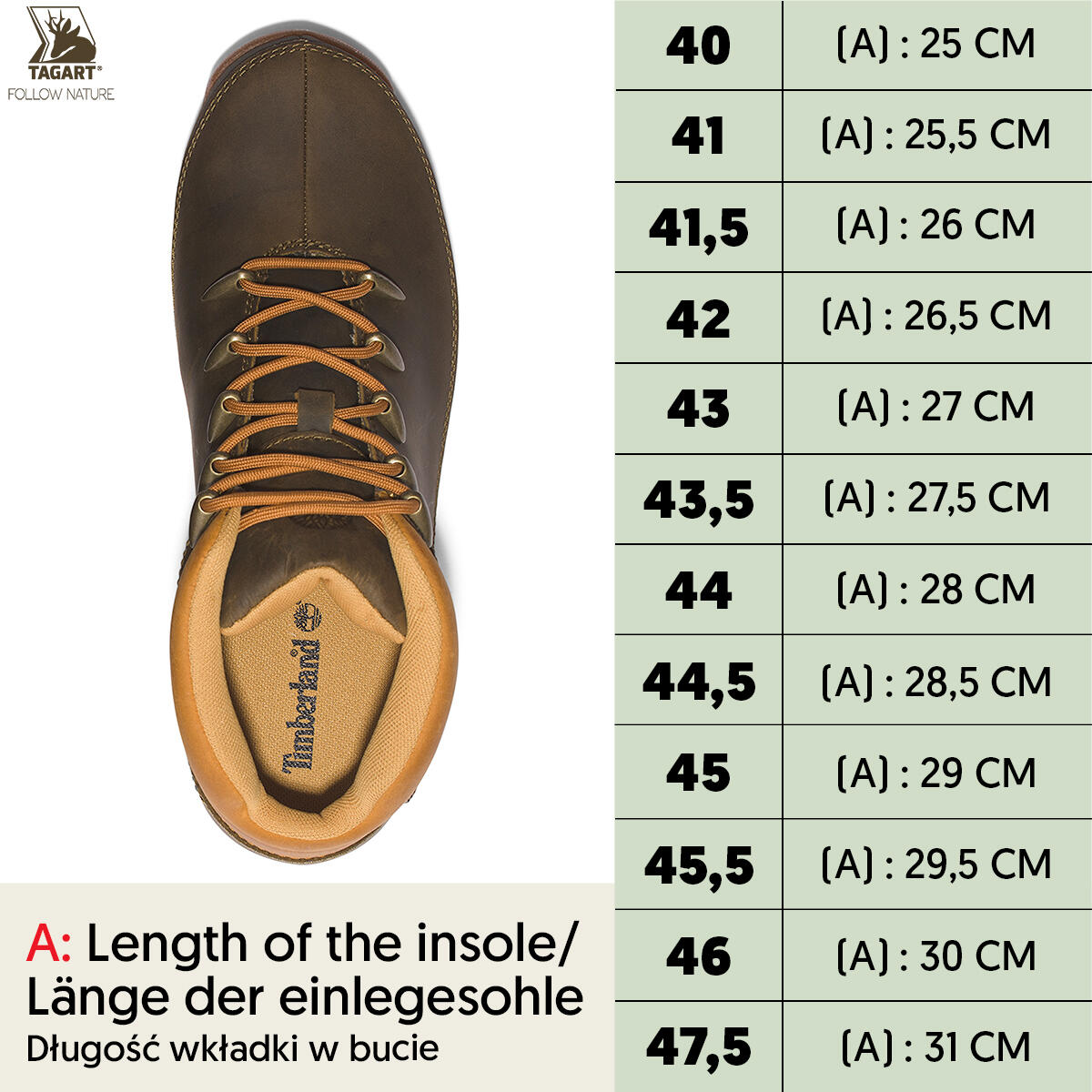 Trekking Schuhe Timberland Euro Sprint Hiker Olive Full Grain 2/5