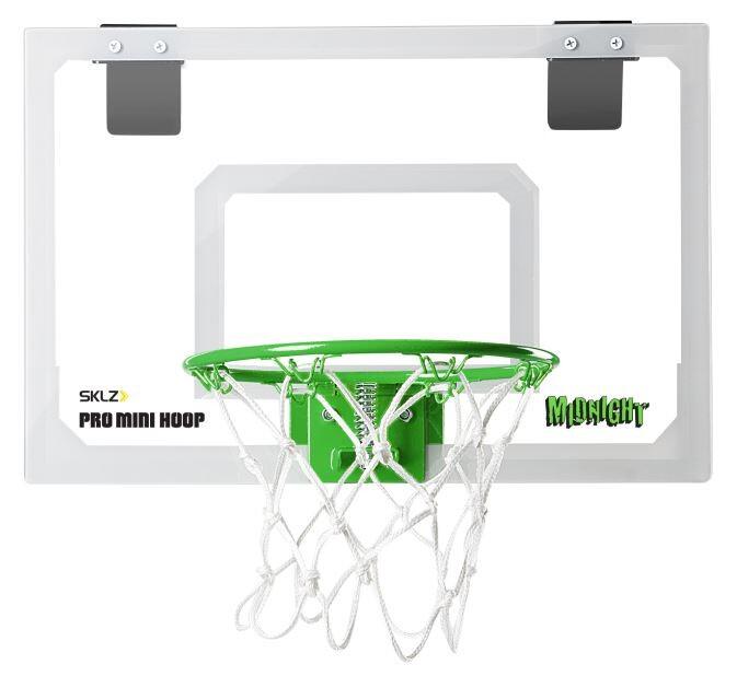 SKLZ Mini canestro basket Pro luminoso, montaggio porta, design durevole - SKLZ