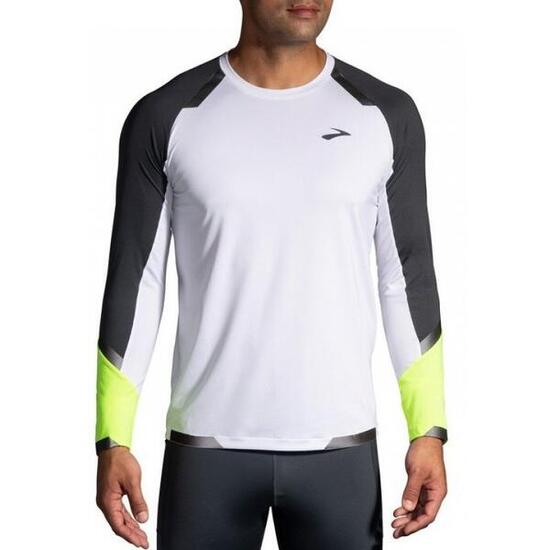 Maglia da corsa a maniche lunghe da uomo Brooks Run Visible