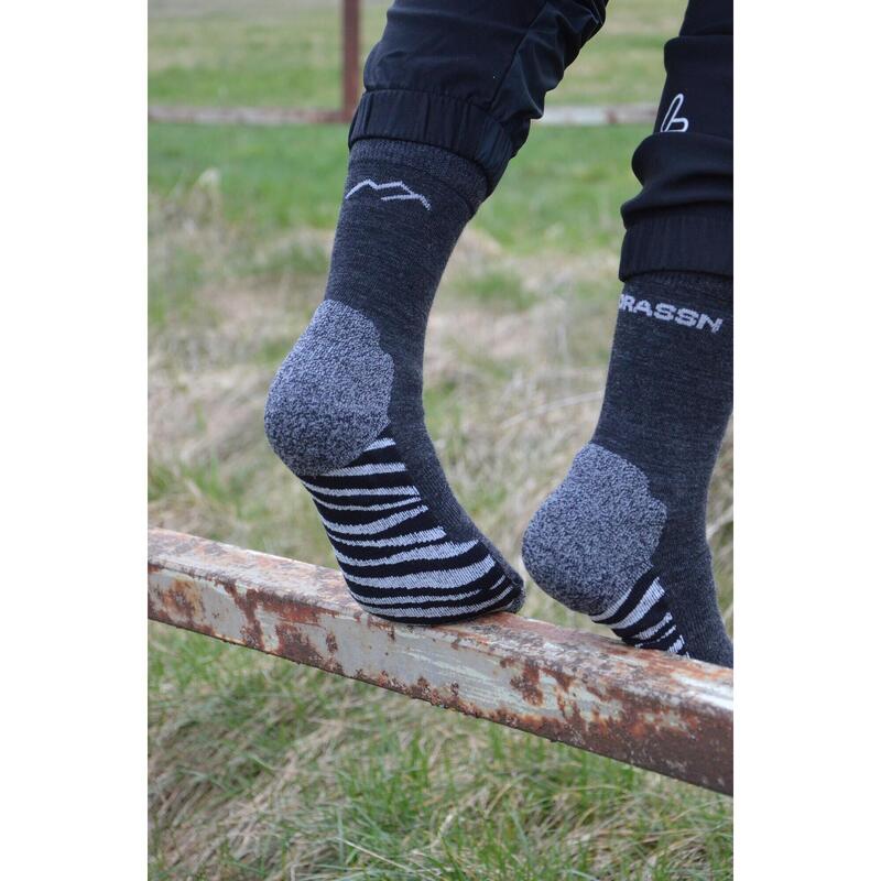 TURISTICKÉ PONOŽKY MERINO UNISEX PRODYŠNÉ DRASSN