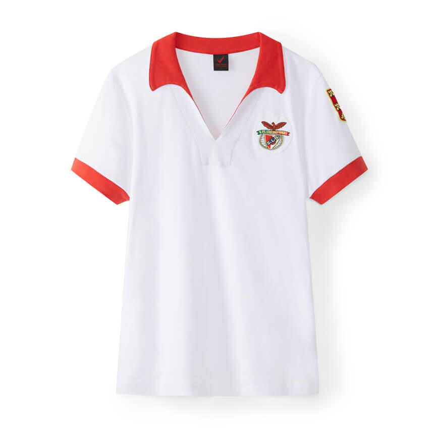 Sl Benfica - Pull Rétro Alternatif - Années 1964 - Polo Manches Courtes - Blanc - 52 2xl - Decathlon