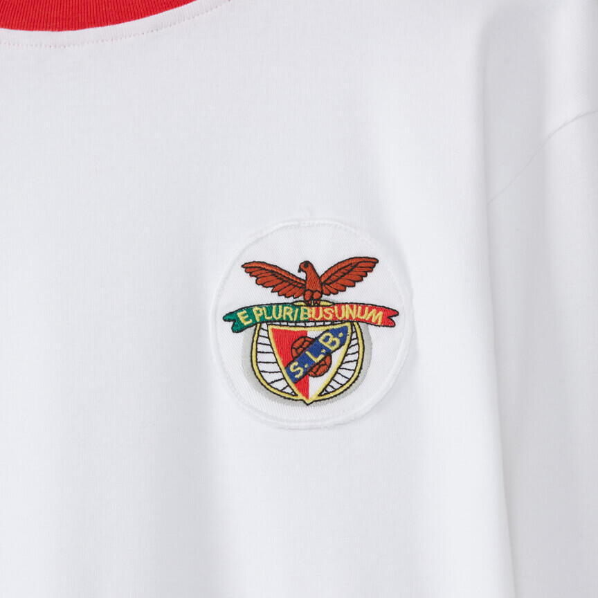 Benfica Eusébio Ballon d'Or 1965 Retro-Trikot 3/4