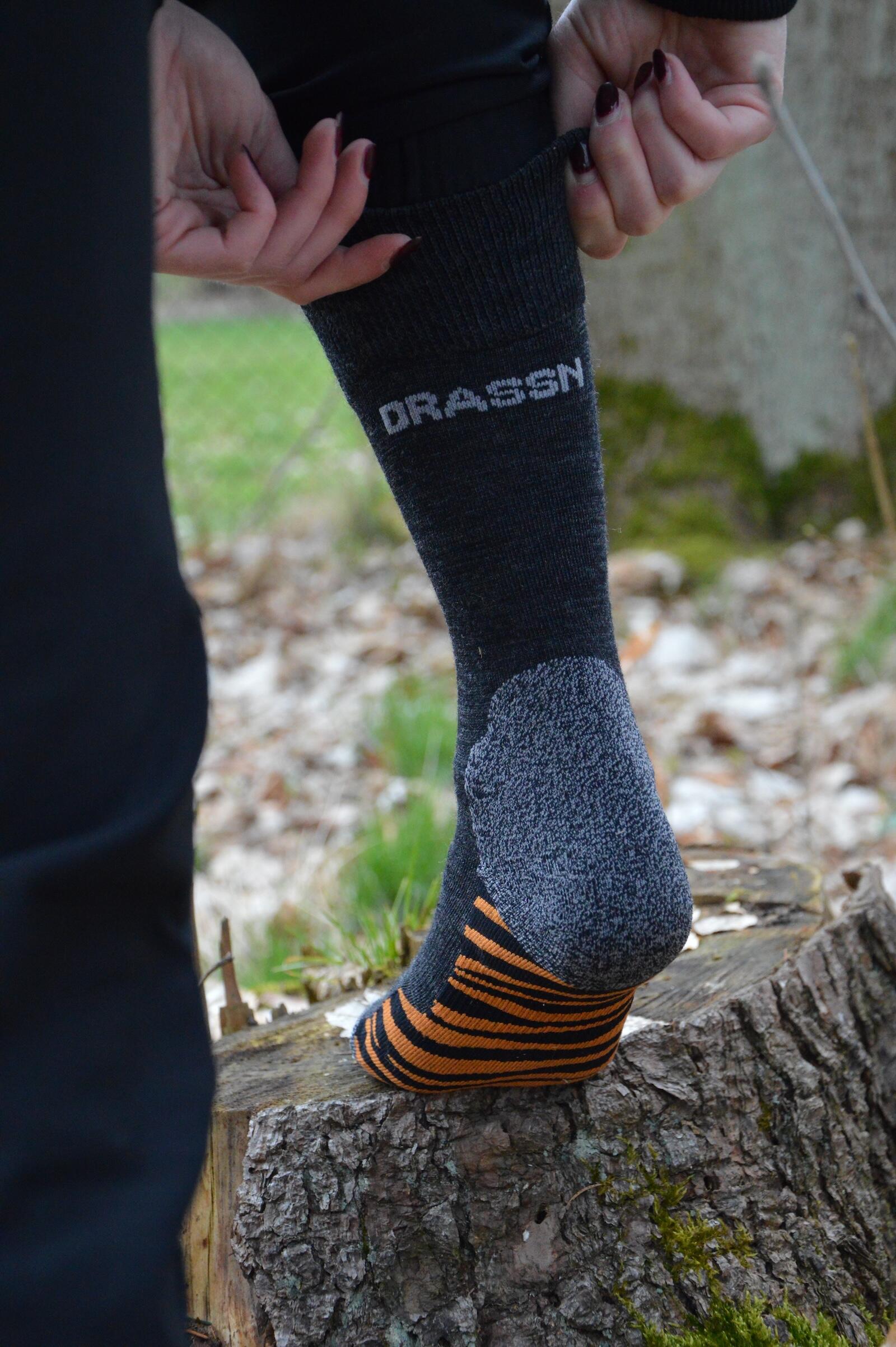 Calze da trekking Merino Vohenstrauss Donna/Uomo Traspirante DRASSN 6/7