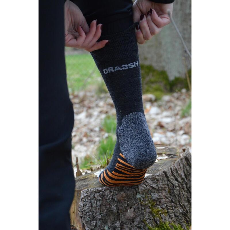 Merino Wandersocken Vohenstrauß Damen/Herren Atmungsaktiv halb-hoch DRASSN