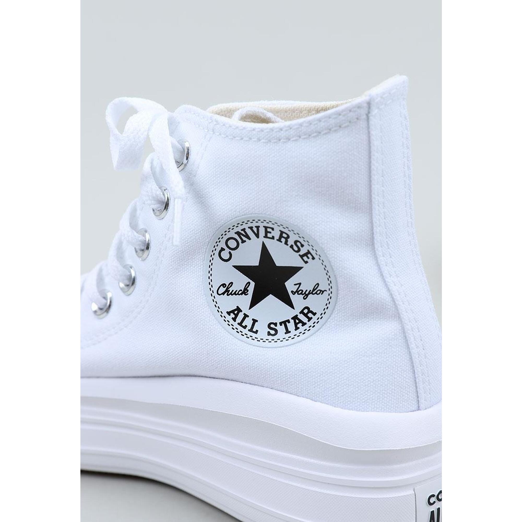 Pantofi Converse Chuck Taylor All Star Move High Alb