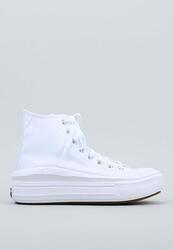 Baskets Converse Chuck Taylor All Star Move Hi, Blanc, Unisexe