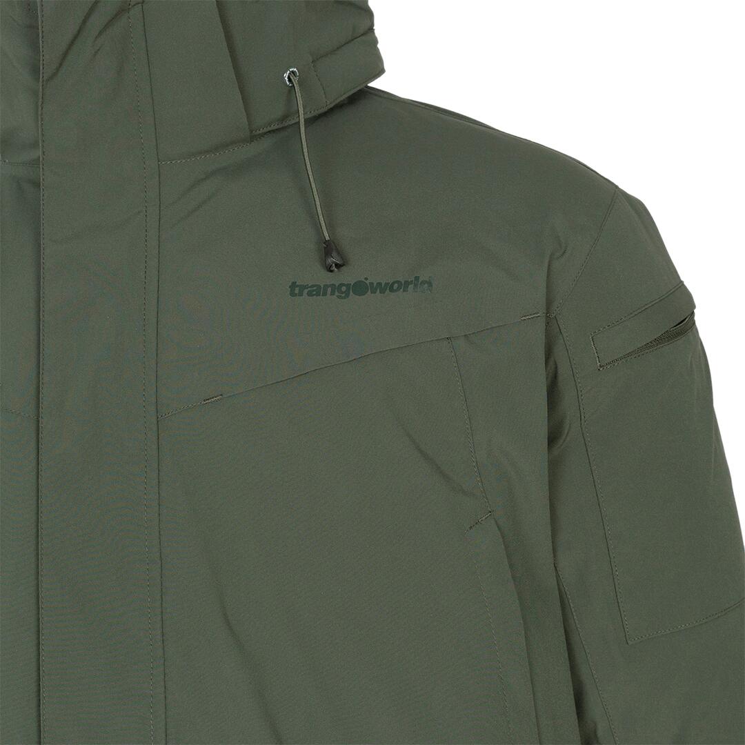 Parka para Hombre Trangoworld Murakka termic Verde/Negro 300g 600cuin 2/7