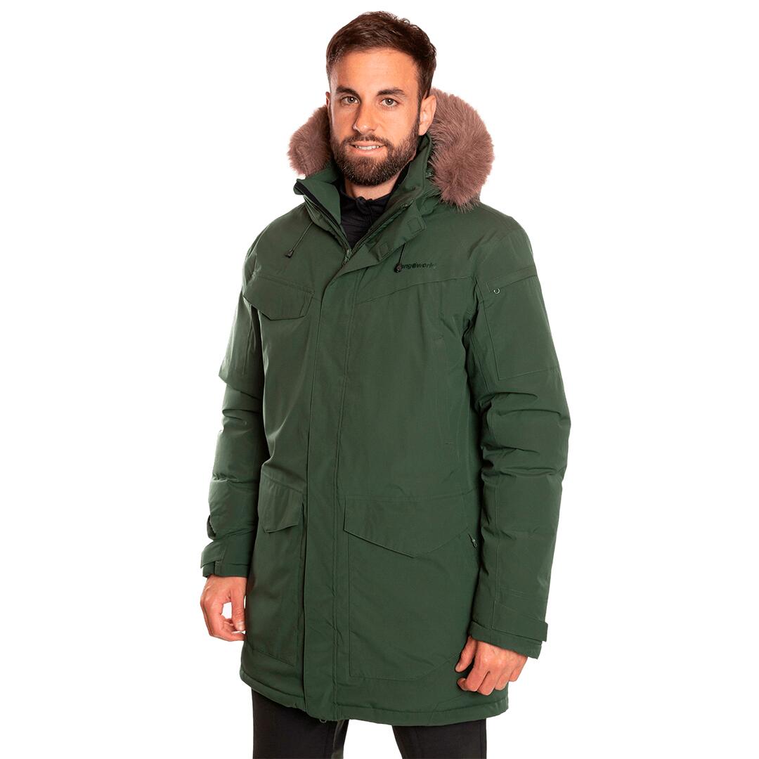 Parka para Hombre Trangoworld Murakka termic Verde/Negro 300g 600cuin 3/7