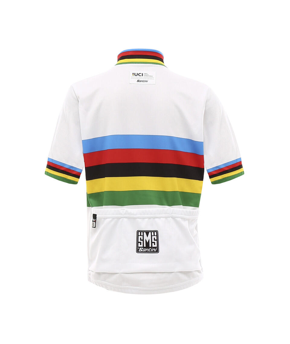 Uci Champion Du Monde Enfants Maillot - Unisex -   - Vélo 2/4