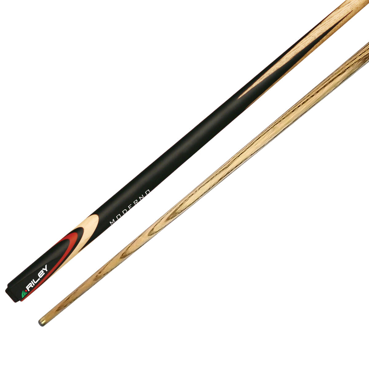 RILEY Riley Moderno 2 Piece Ash Snooker / Pool Cue - 145cm with 9.5mm tip