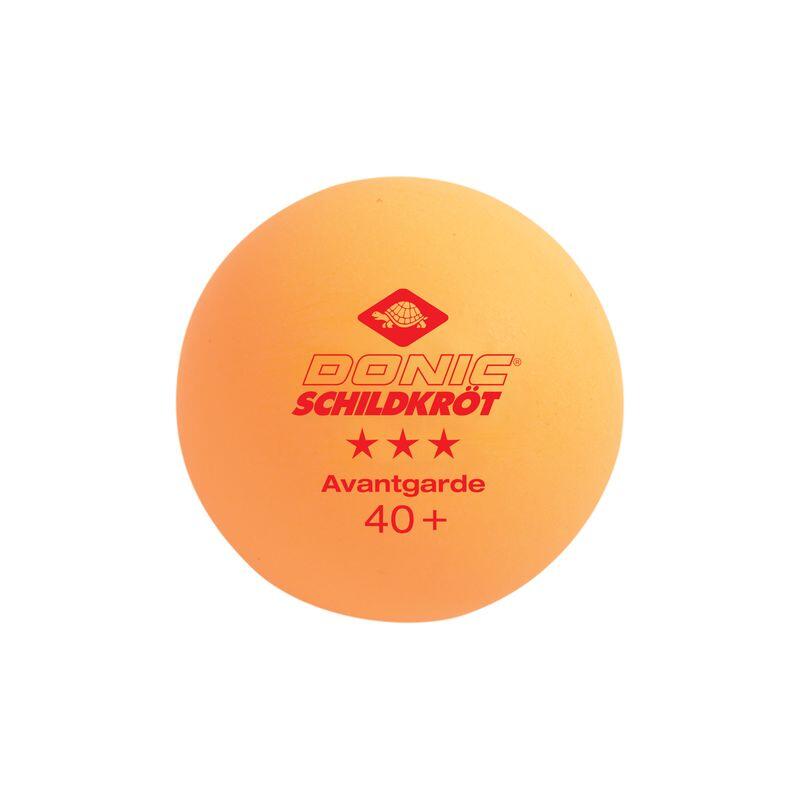 Donic Tischtennisbälle Avantgarde 3* 40+ 3 Stück orange 3/3