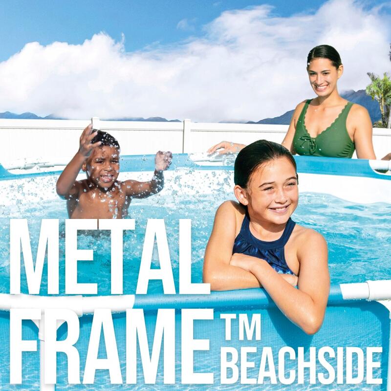 Metal frame zwembad 305x76 cm