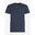 RESET男裝短袖T恤 - 深藍色
