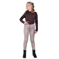 Pantalon équitation full grip enfant QHP Softshell Emma