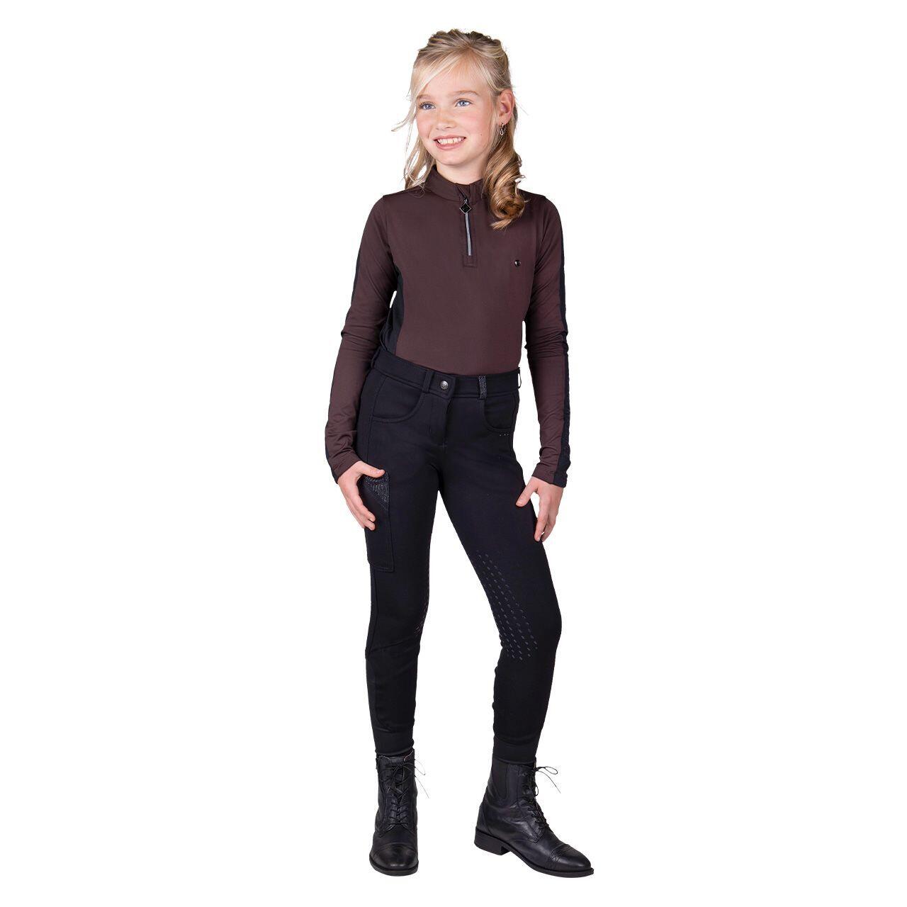 QHP Kinderrijbroek met middengrip QHP Kae