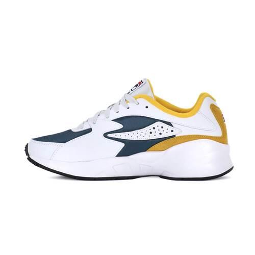 Chaussures de course Fila Mindblower pour hommes, blanches 3/5