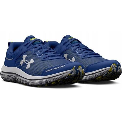 Chaussures de course Garçons Under Armour Grade School Assert 10 bleu 4/5