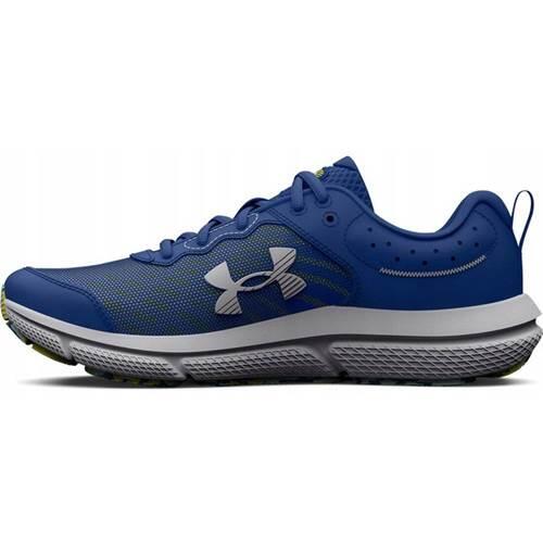 Chaussures de course Garçons Under Armour Grade School Assert 10 bleu 3/5