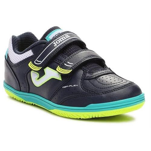 Scarpe Calcetto bambino Top Flex Blu Navy