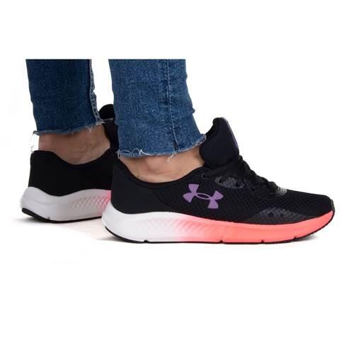 Chaussures de course Femmes Under Armour Charged Pursuit 3 Noir 5/5