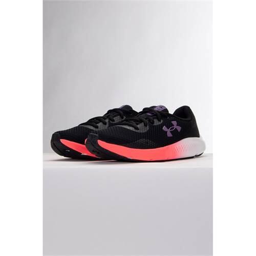 Chaussures de course Femmes Under Armour Charged Pursuit 3 Noir 2/5