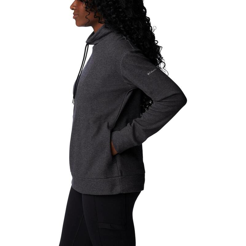 Calico Basin Fleece Pullover női pulóver - fekete