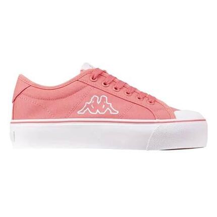 Kappa Boron Low PF chaussures femme rose et blanches