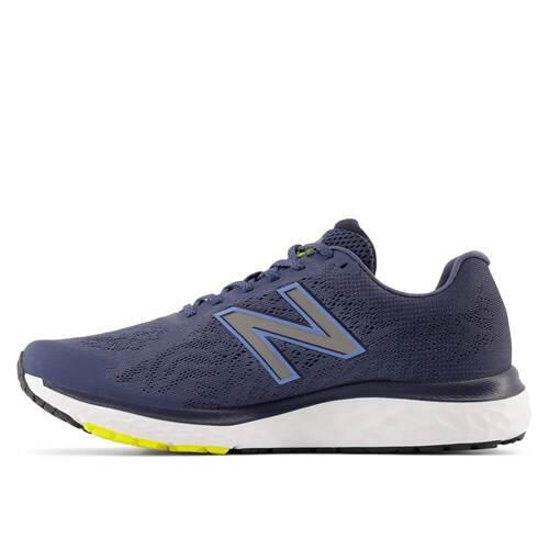 Hardloopschoenen Mannelijk New Balance Fresh Foam 680 V7 Marineblauw 2/4
