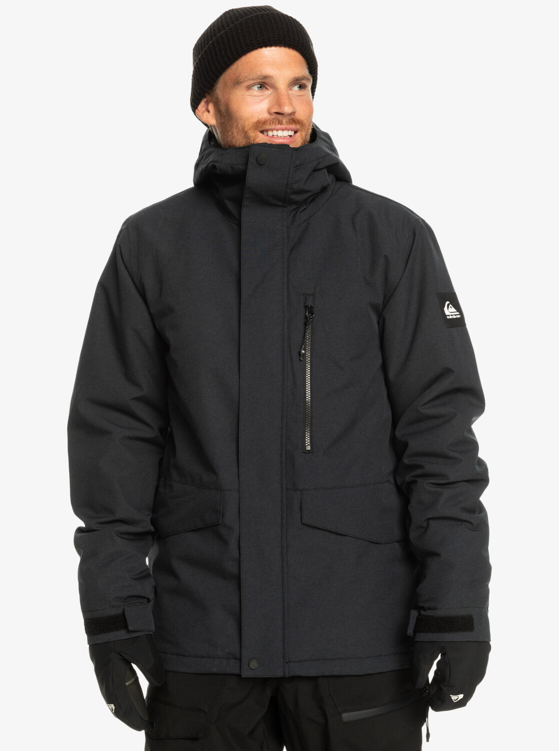 Veste de snow MISSION SOLID Noir Homme 5/7
