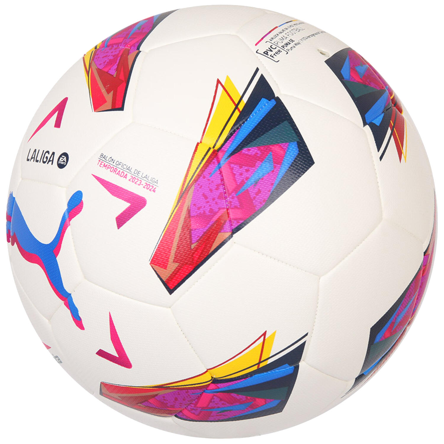 Pallone da calcio LaLiga 1 Orbita Replica PUMA White Multi Colour 2/3