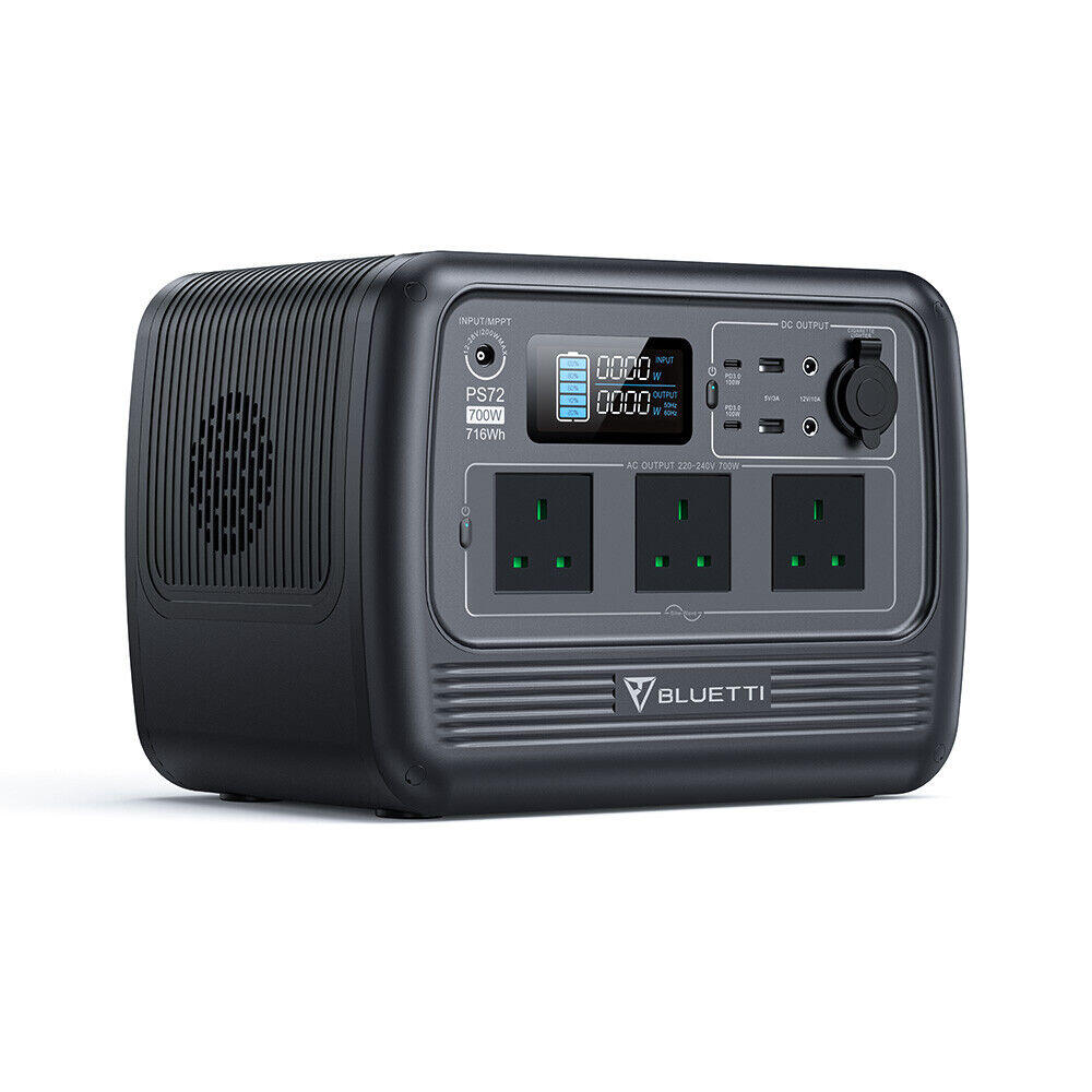 BLUETTI PS72 Portable Power Station 716Wh/1000W LiFePO4 for Off-Grid Living 1/7
