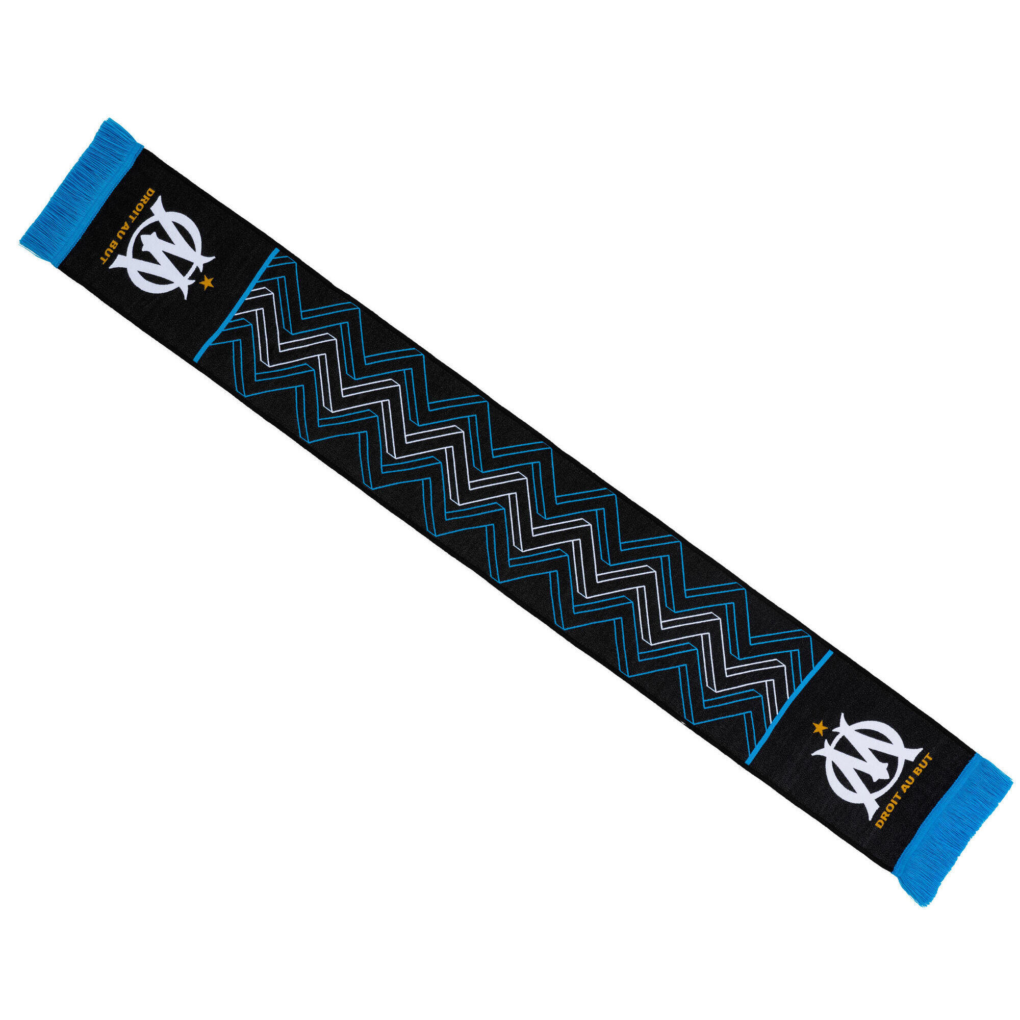 Écharpe Olympique De Marseille OM - Collection Officielle, Taille Unique, Matière Polyester, Pour Supporter - 2