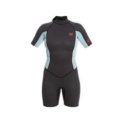 Femmes Launch 2mm Back Zip Shorty Combinaison Néoprène